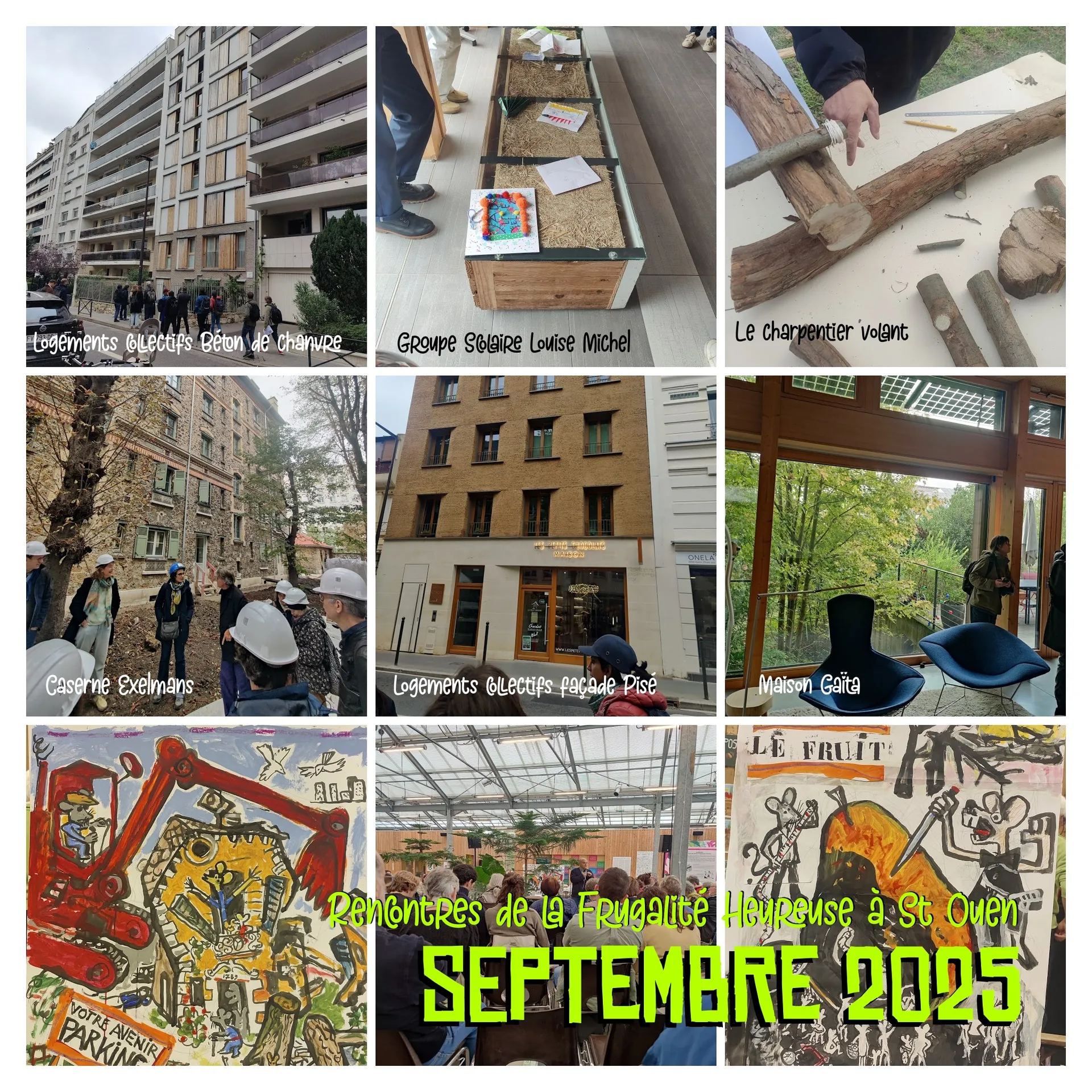 Rencontres de la Frugalité Heureuse et Créative à St-Ouen